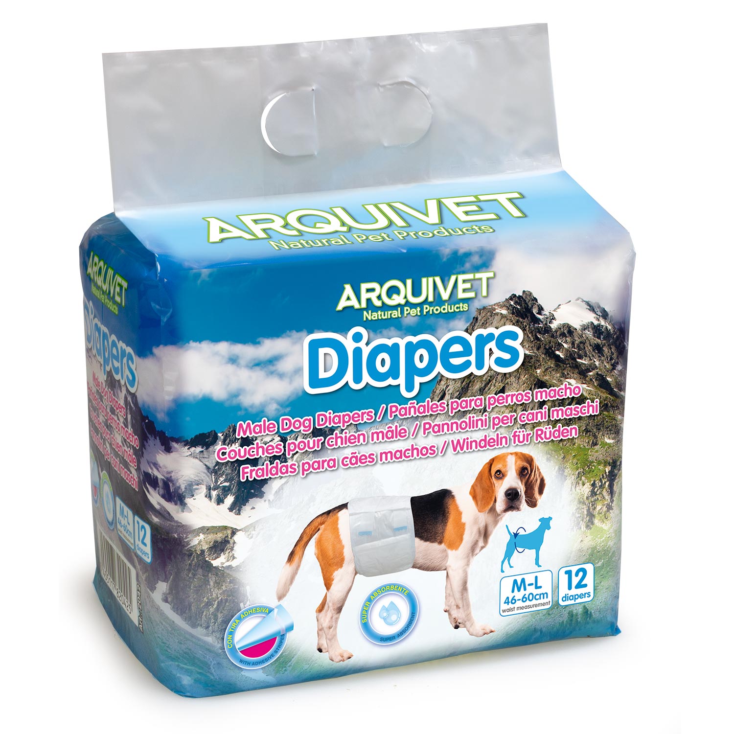 Fraldas para cães Arquivet