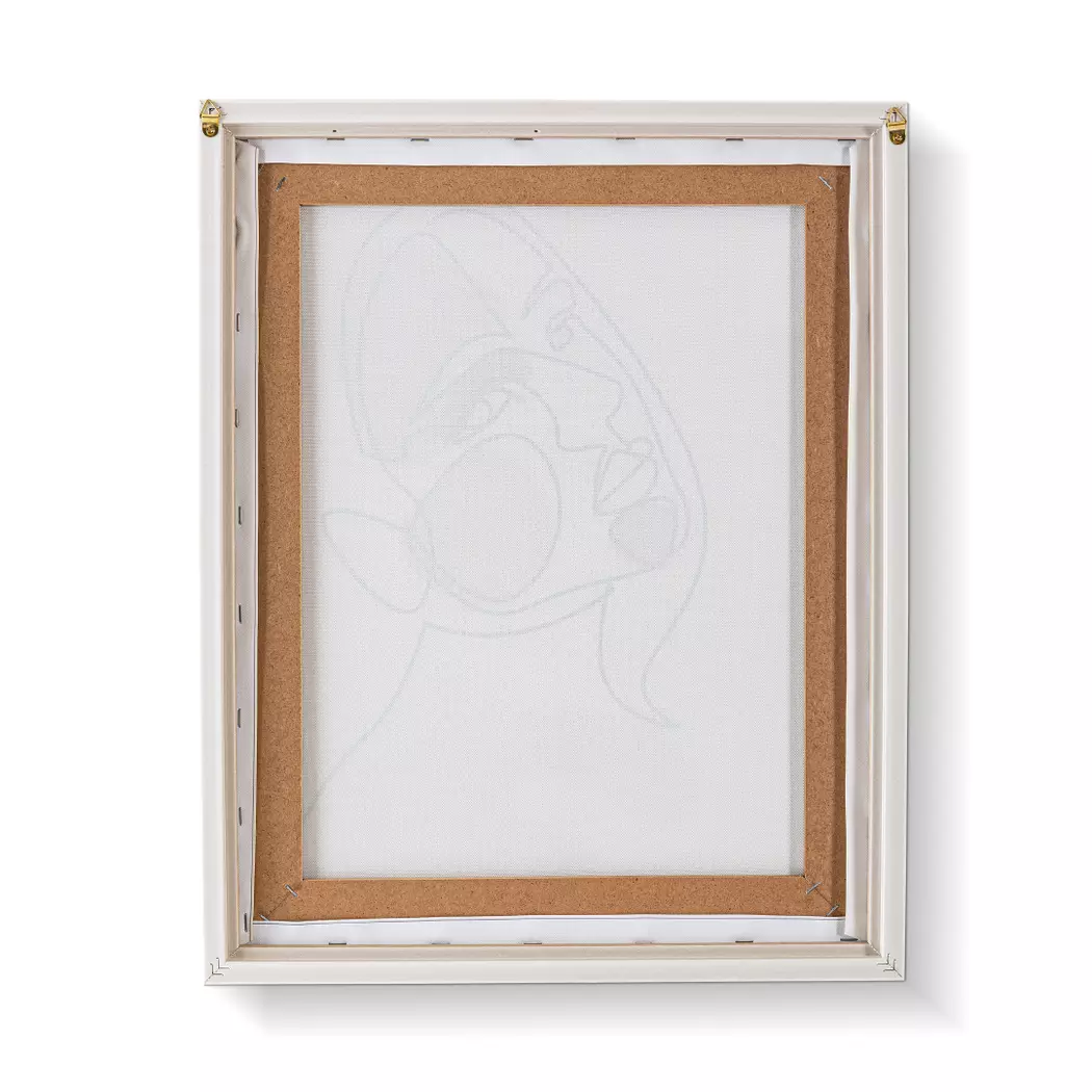Wandbild 40 x 50 cm Young Woman I