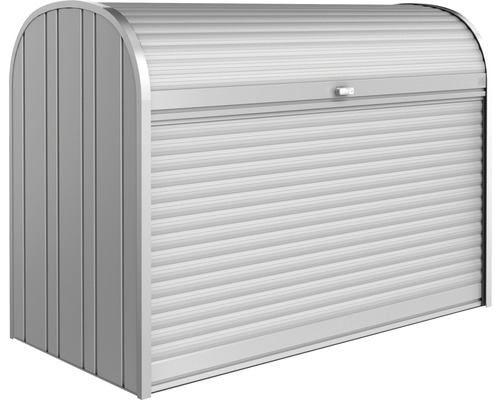 Biohort StoreMax 190 bakken opbergbox, 190x97x136 cm, zilver-metallic