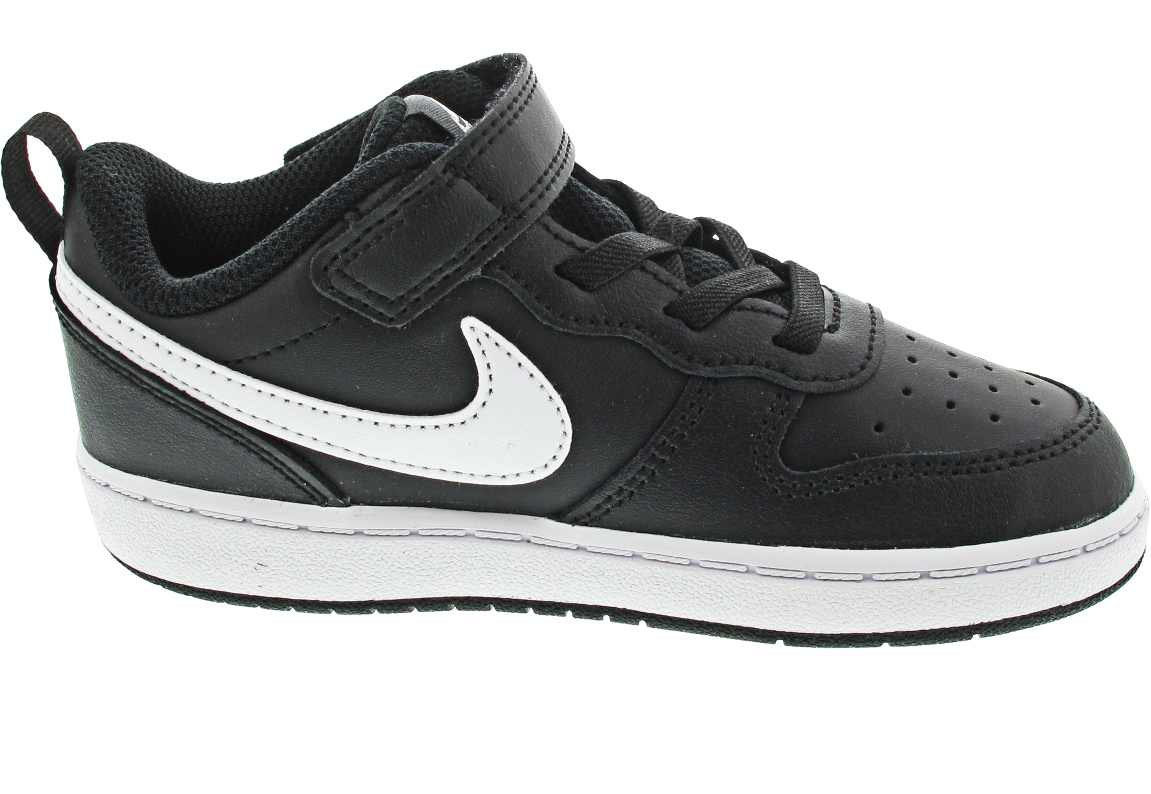 Nike Court Borough Low 2 Lauflernschuh schwarz