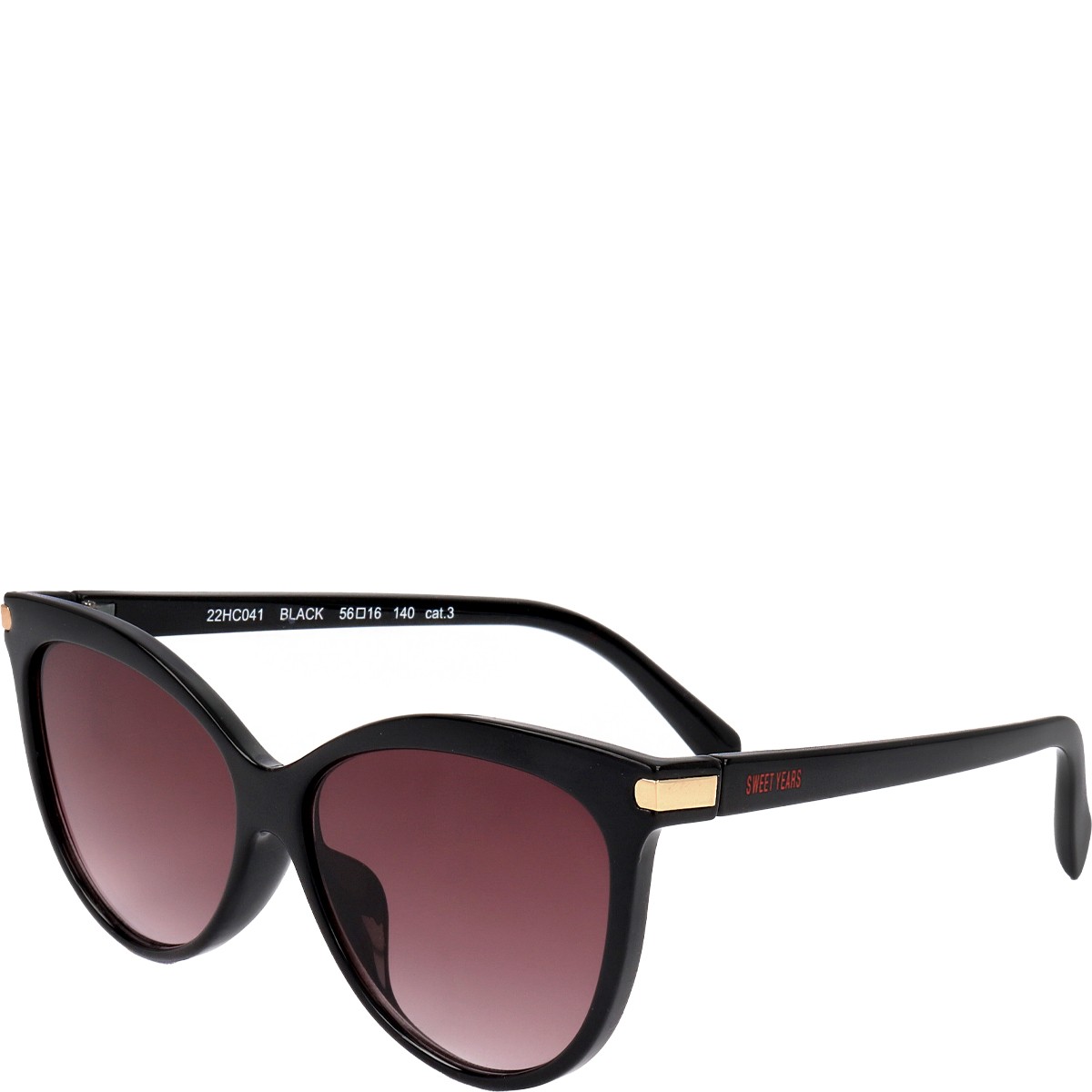 Sweet Years - Lunettes de soleil - Catégorie 2 - Noir