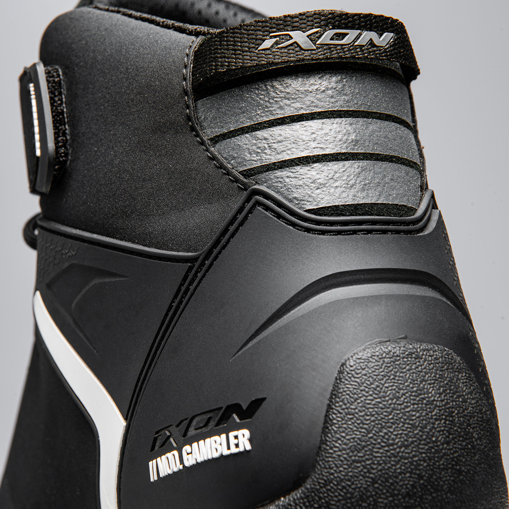 Ixon - Baskets Gambler Waterproof Noir / Blanc