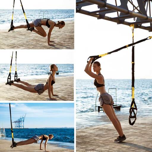 Kit de Treinamento em Suspensão F&H Fitness