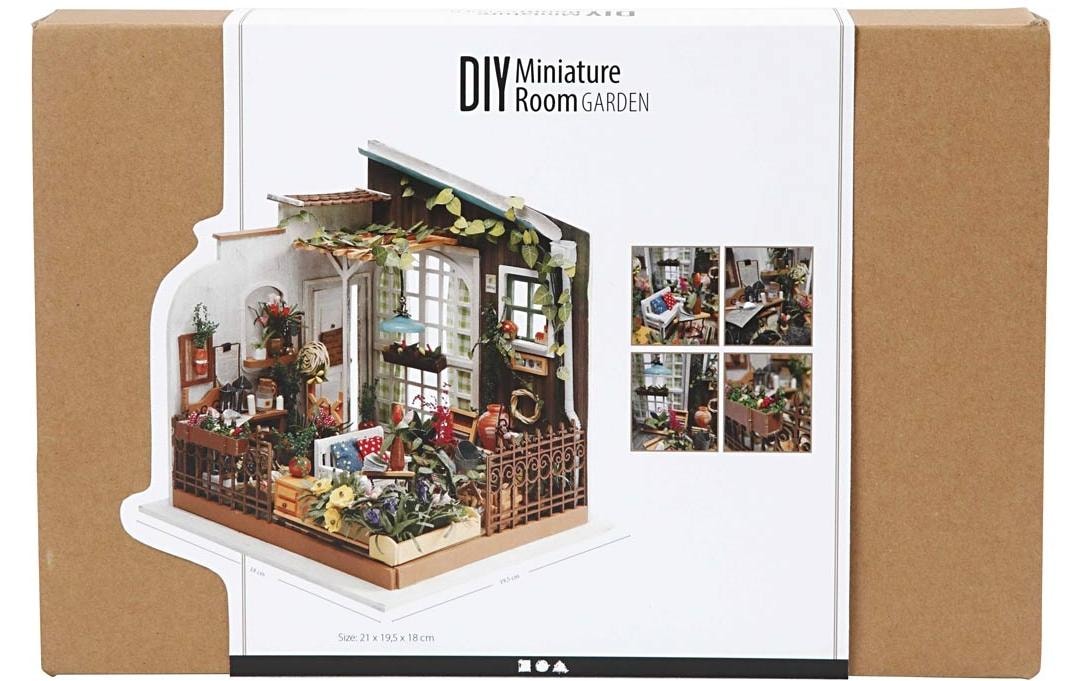 creativ company Kreativset »Mini-Haus Garten«