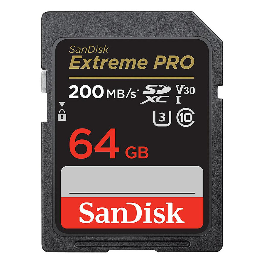 SanDisk Extreme Pro SDHC UHS-I 64 Go  (SDSDXXU-064G-GN4IN)