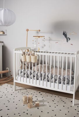 JLY Dream Sprinkelseng 60x120, Hvit