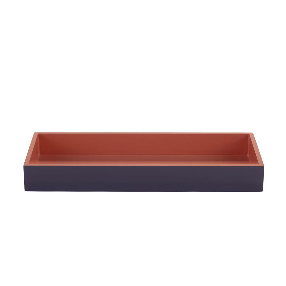 Bahne Interior  Bakke, peach/lilla - 30x12 cm