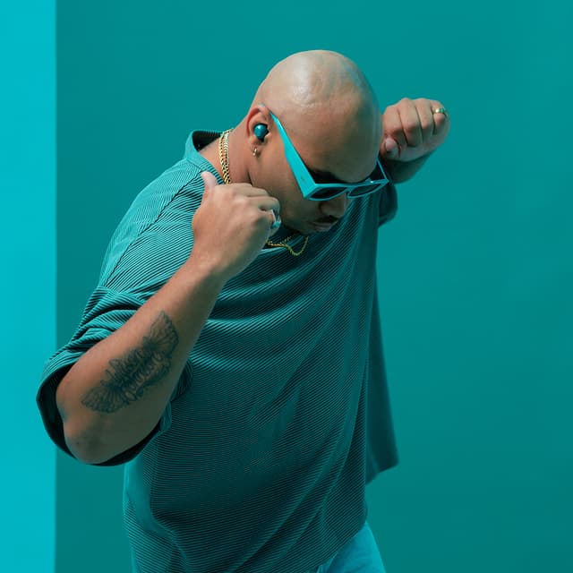 JLab Go Pop ANC true wireless earbuds (blågrøn)