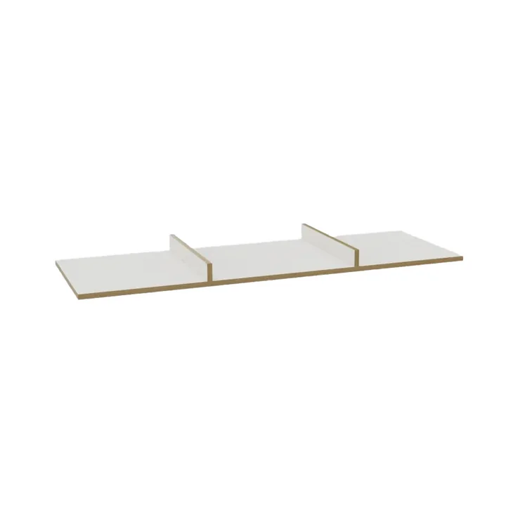 Müller Small Living - Bridge untere Ablage für Schreibtisch, weiss