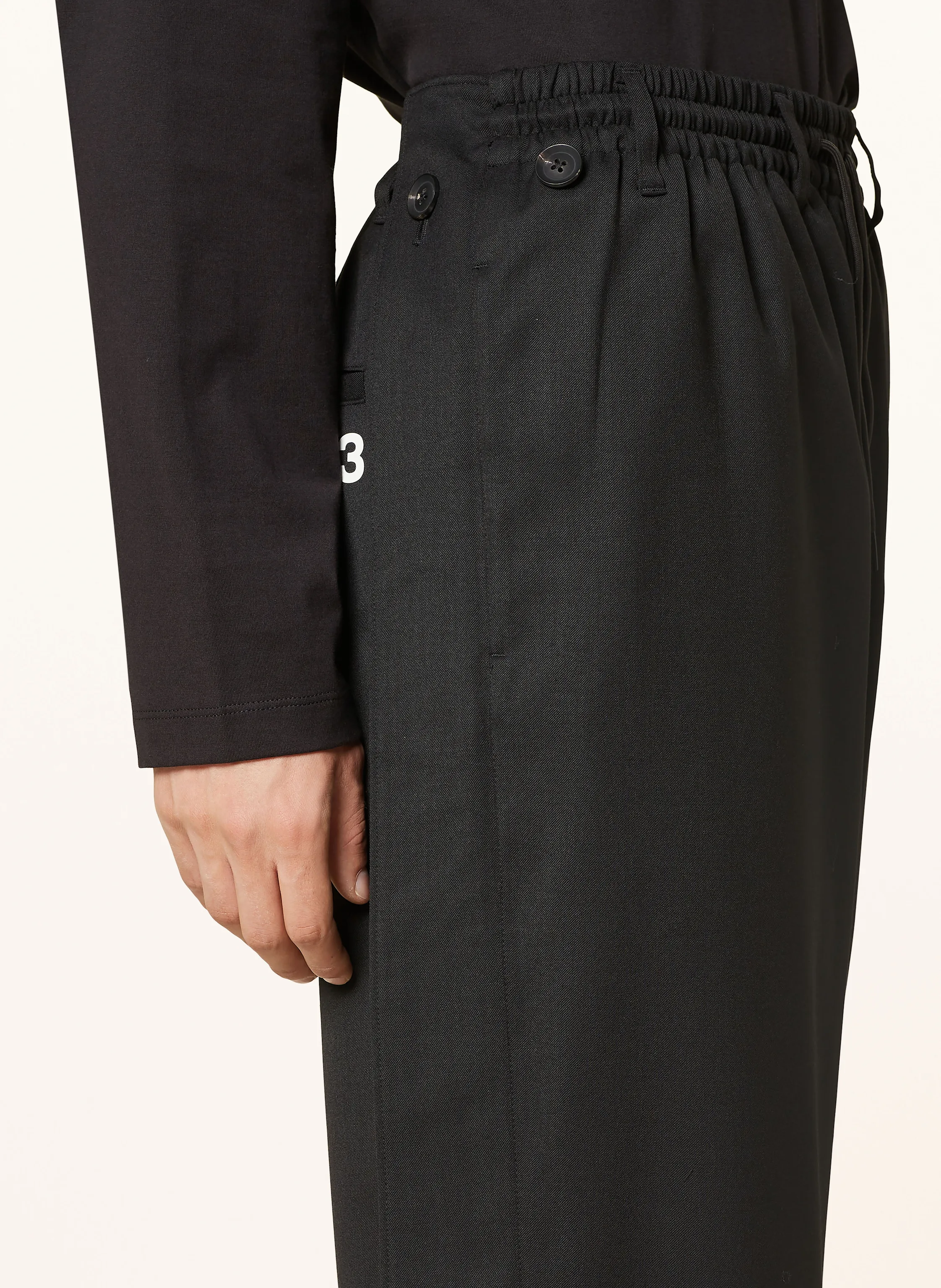 Y-3 Hose im Jogging-Sil mit Galonstreifen
