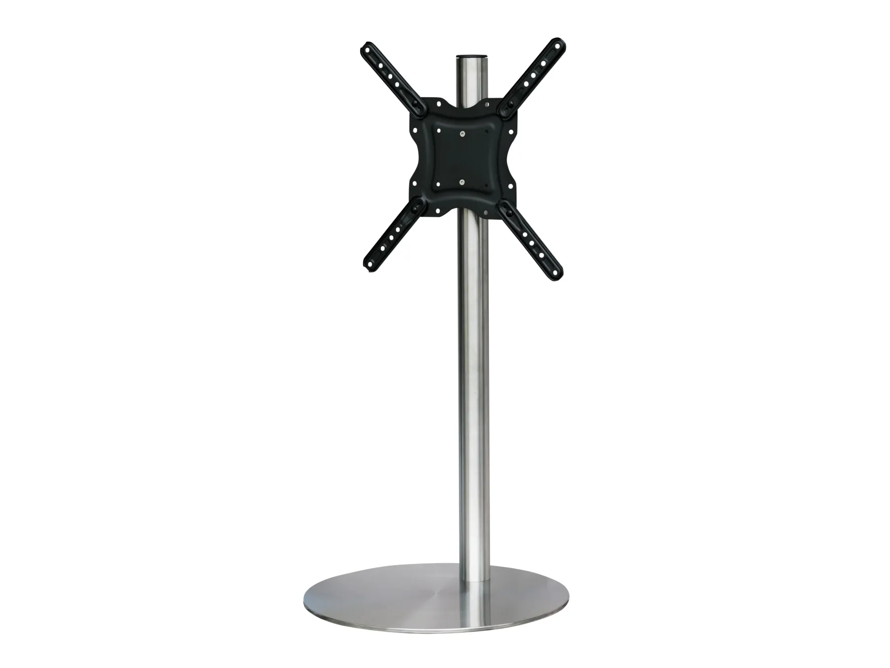 Sinox StandView - Stativ - for LCD display - aluminium, børstet stål - sølv - skærmstørrelse: 26