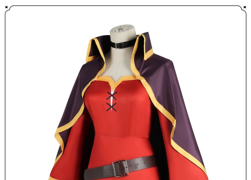 Bloomsoon - KonoSuba Megumin Cosplay Kostuumset