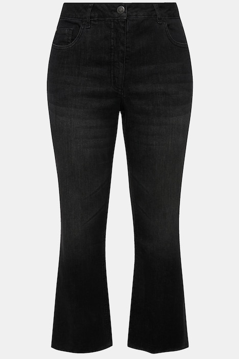 7/8-Jeans Claire, Stretchkomfort, geschnittener Saum, 5-Pocket