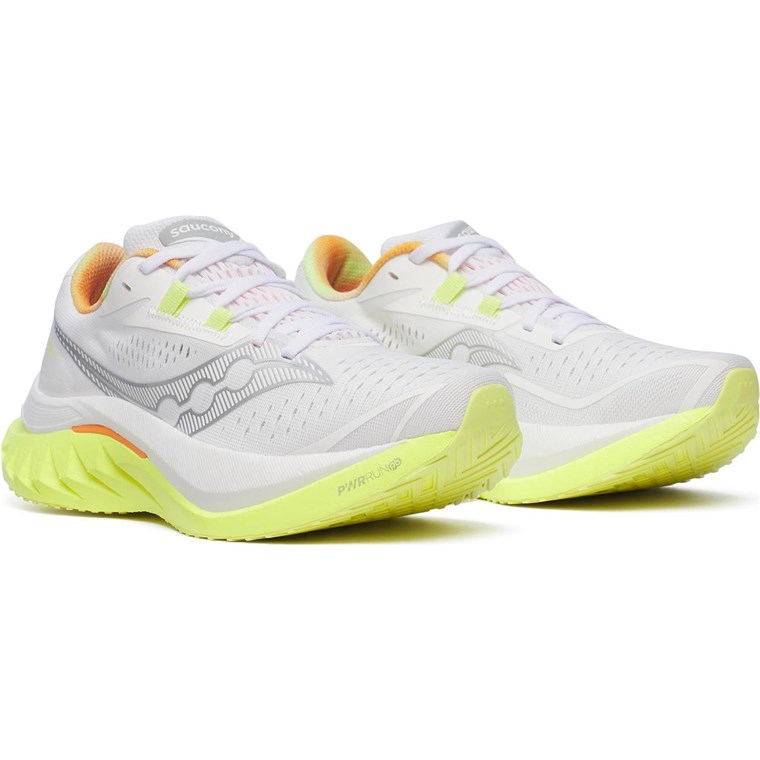 Saucony Endorphin Speed 4 Womens White/Sunny