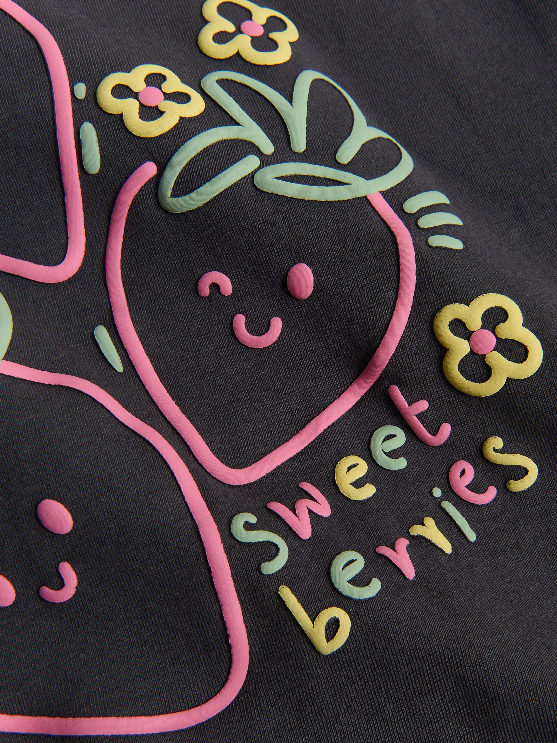 T-Shirt aus Baumwolle mit Aufdruck