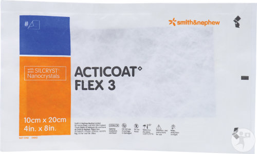 Acticoat Flex 3 Pansement Individuel Stérile 10x20cm Pièce 1 (66800409)