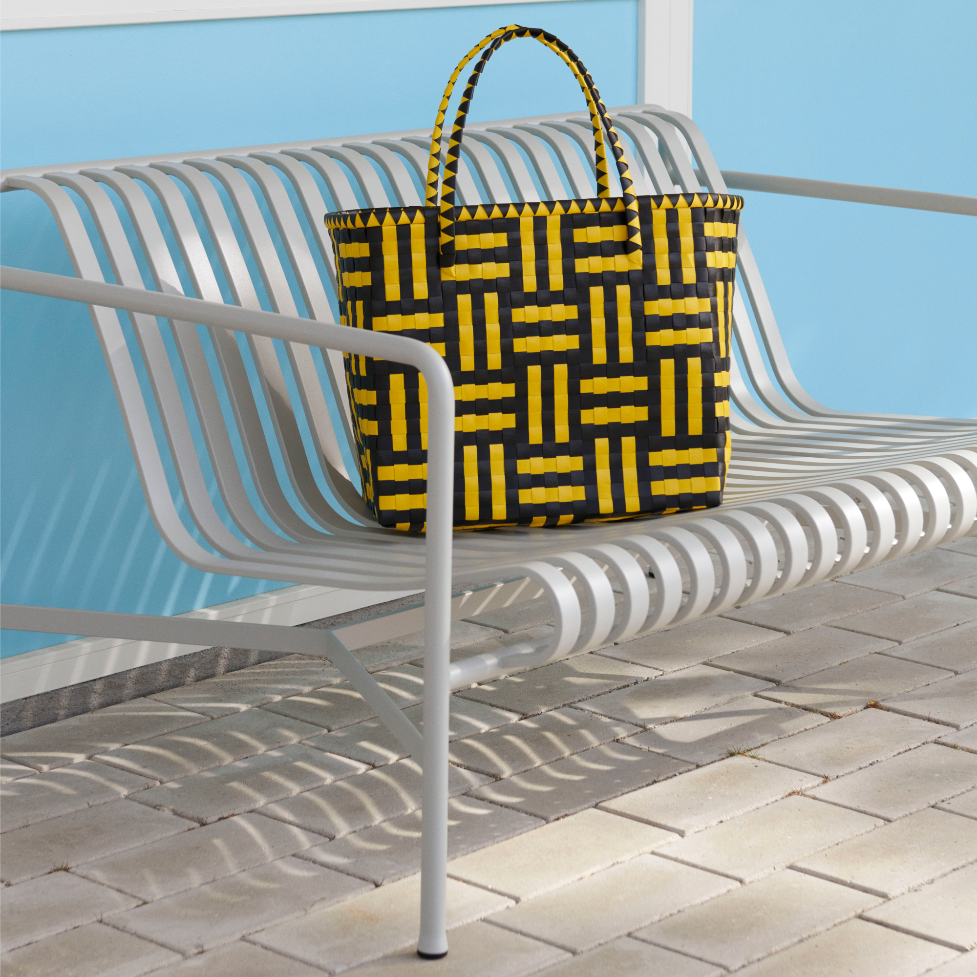 Tuinbank Palissade Lounge sky grey