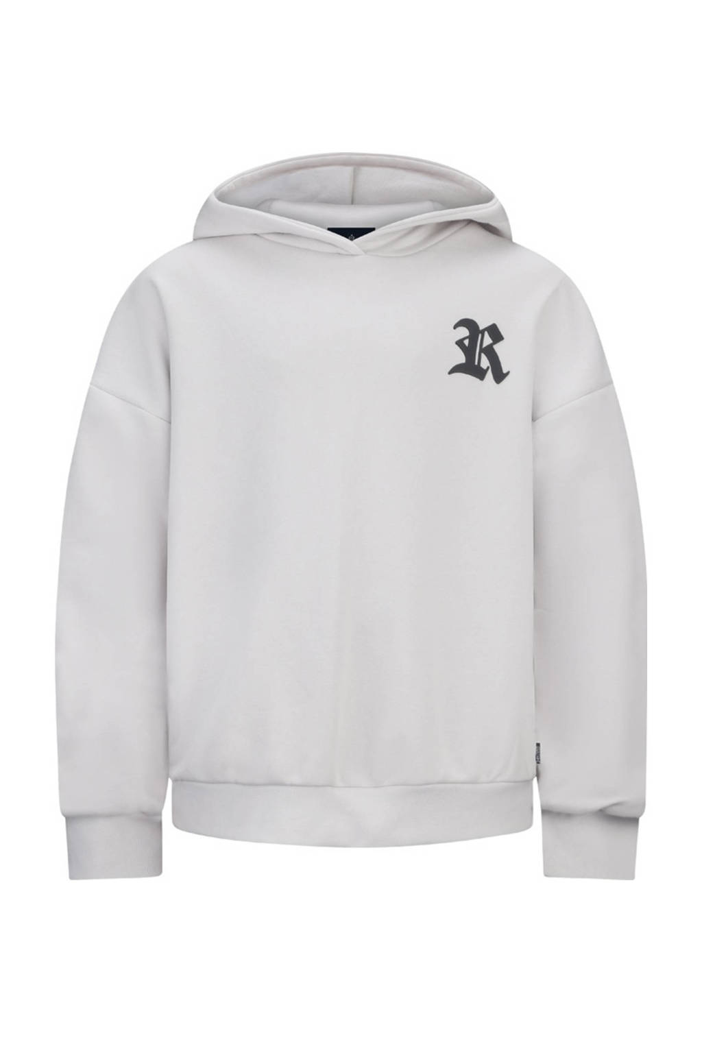 Retour Jeans hoodie Teeny met backprint lichtgrijs