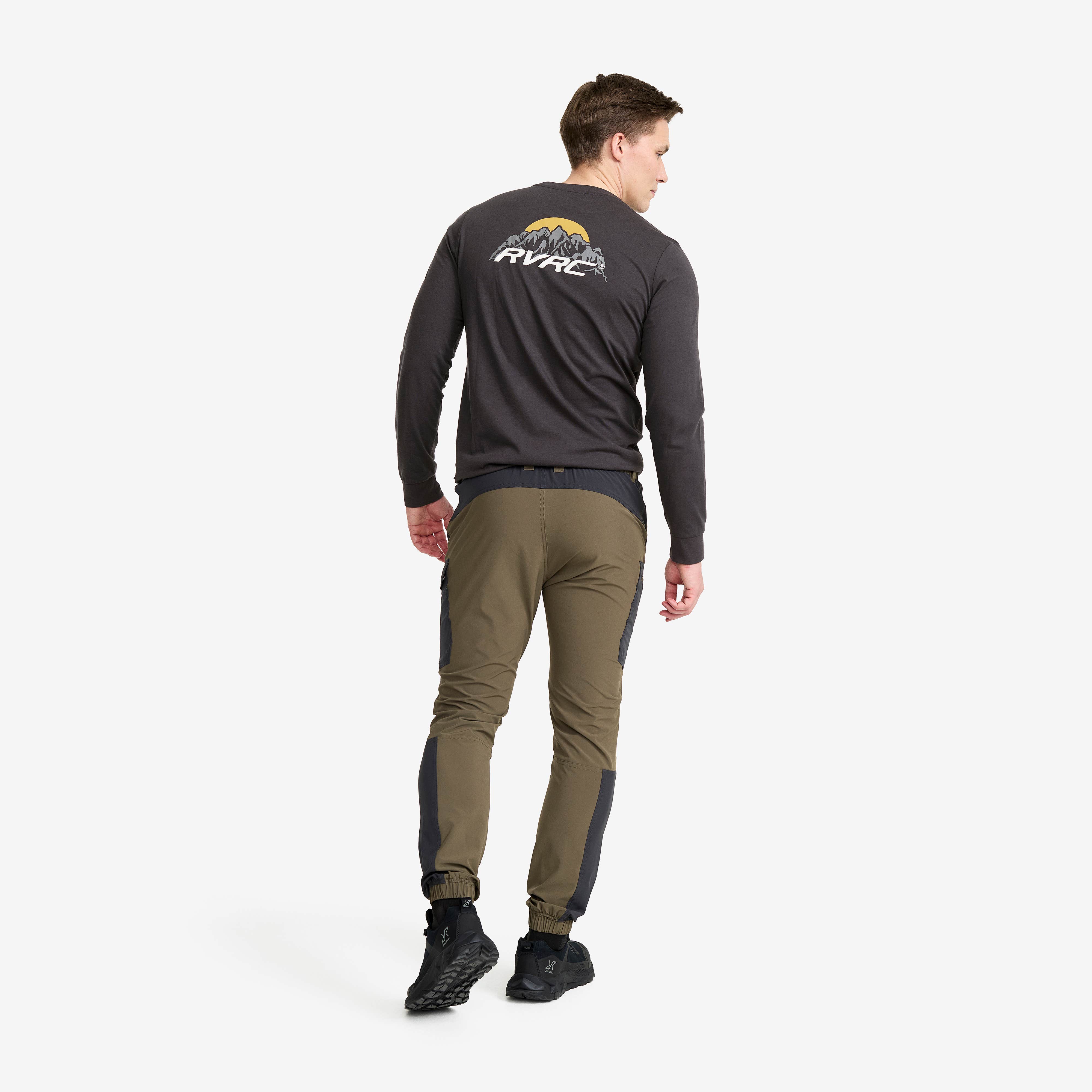 Verge Stretch Cargo Pants Herre Light Moss Gray/Anthracite