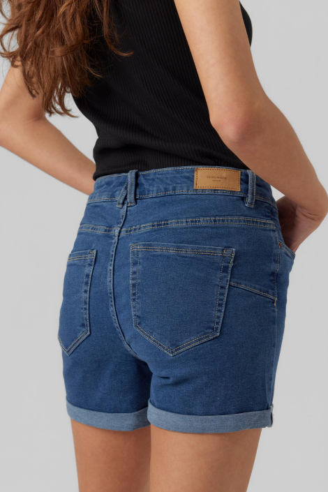 Vero Moda blauwe dames korte broek