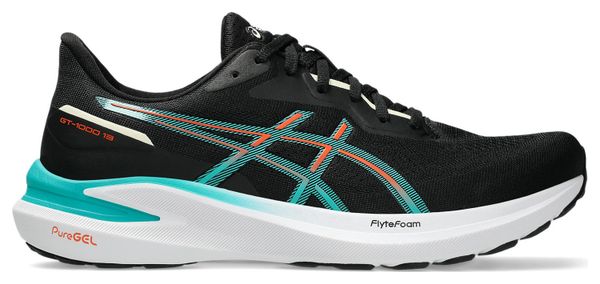 Chaussures Running Asics GT-1000 13 Noir/Bleu Homme