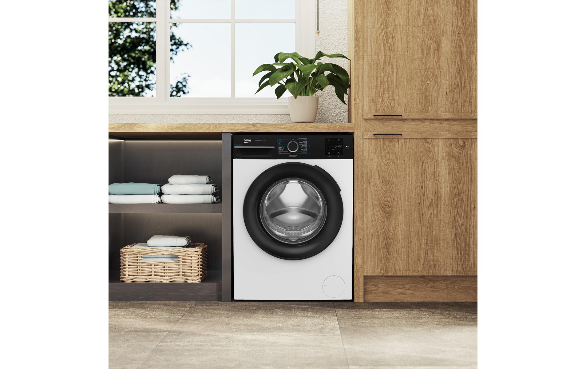 Waschmaschine WM218 Links<br>Frontlader mit 8 kg Ladekapazität