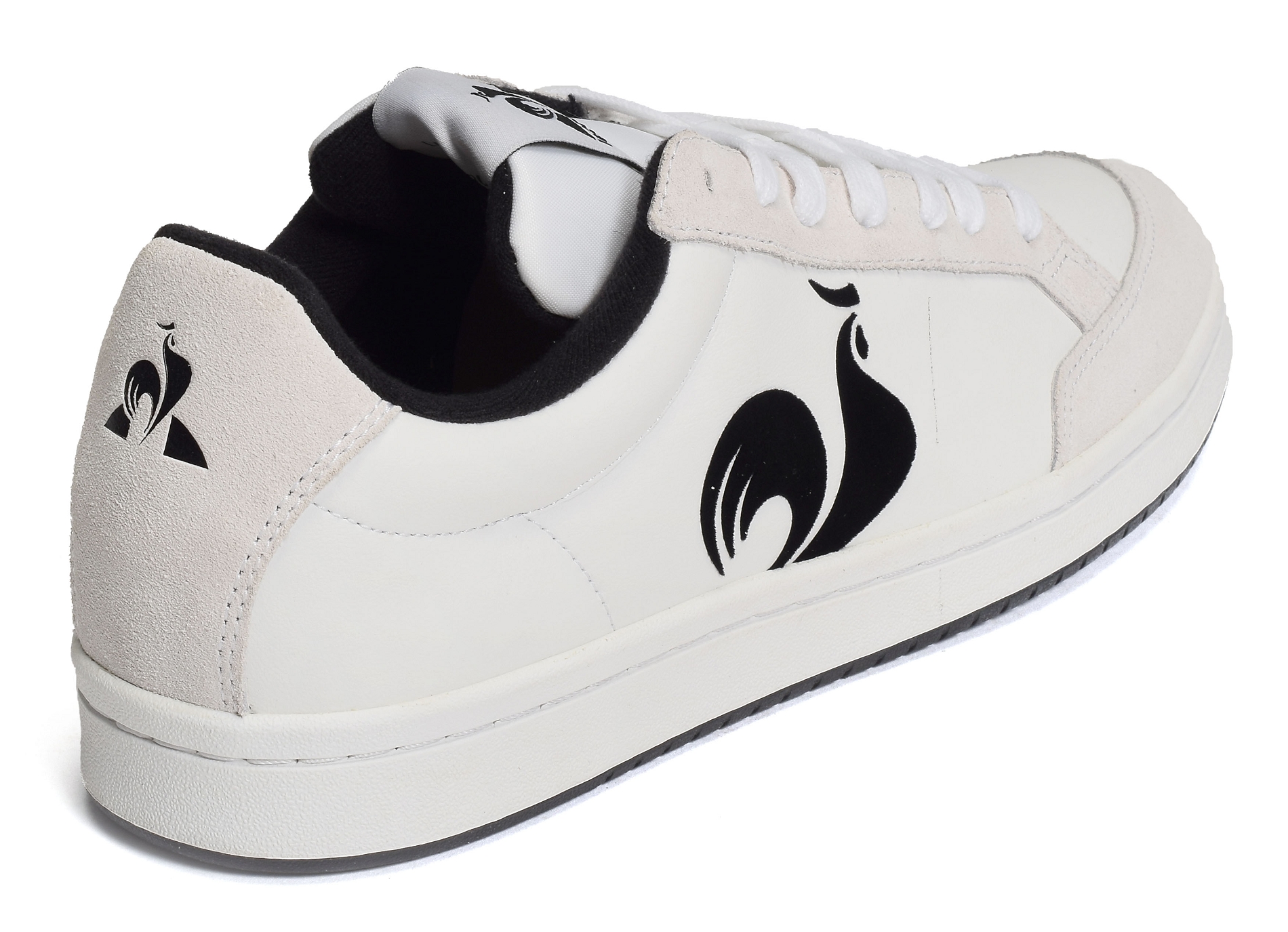Lcs court rooster blanc noir