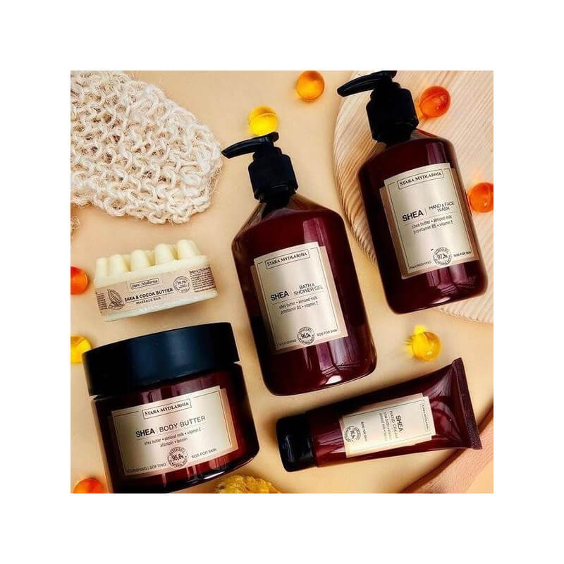 Gel liquide mains & visage karité Bodymania 300ML