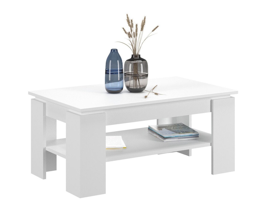 Couchtisch TITAN 100 x 60 cm weiß