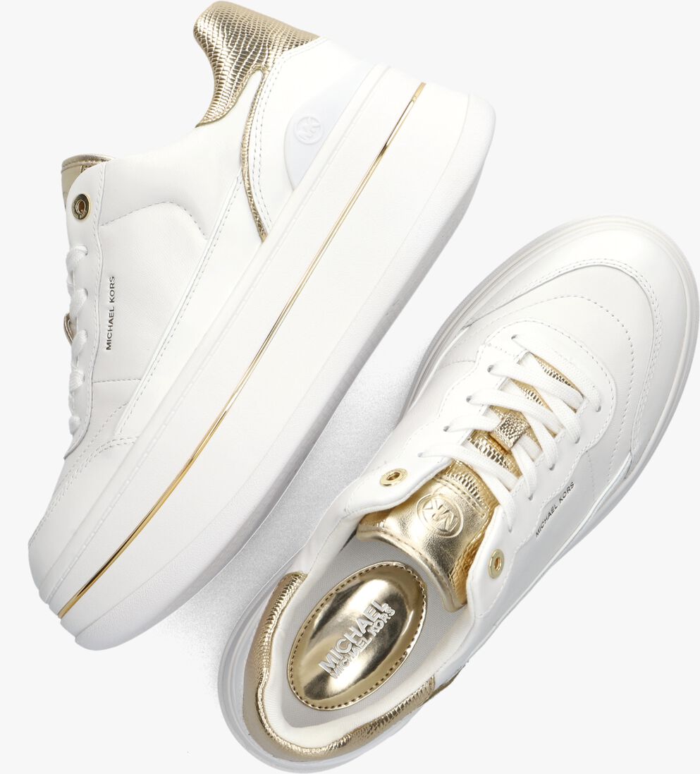 MICHAEL KORS witte michael kors lage sneakers hayes laces up