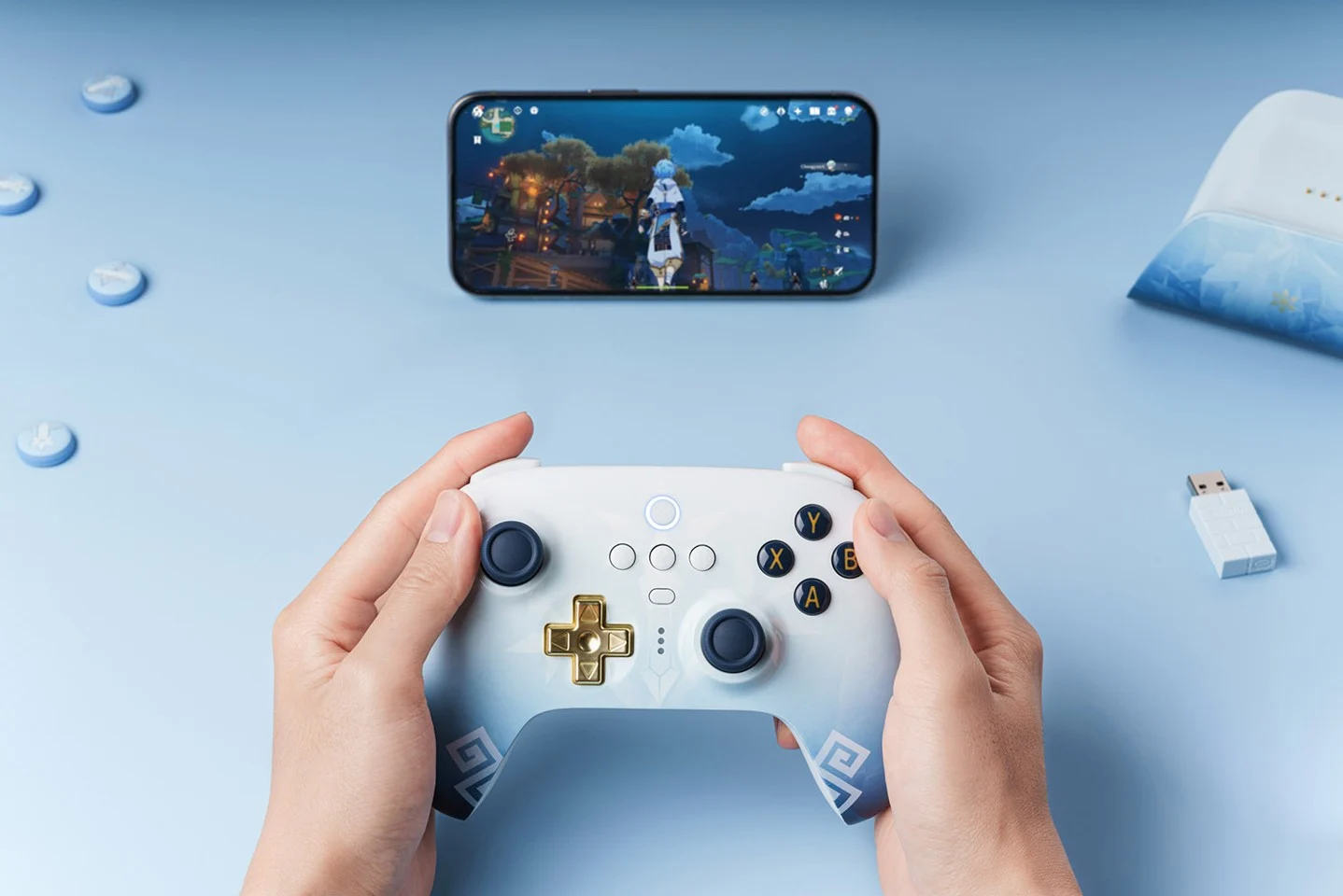 8BitDo Ultimate 2.4G Controller Genshin Impact Ed.
