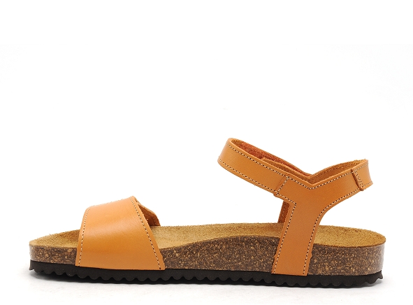 Spike nu pieds plats femme 105 orange