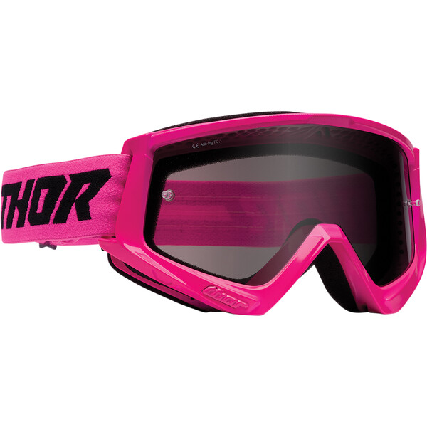 Thor Motocross - Masque Combat Sand Racer Rose fluo / Noir