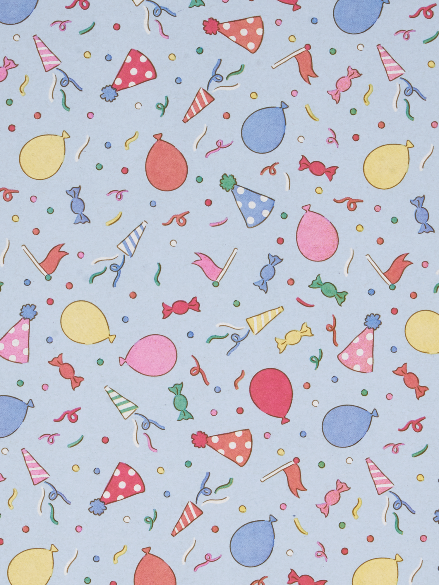 Gavepapir | Papir. 70 cm x 3 m. | Sky Blue