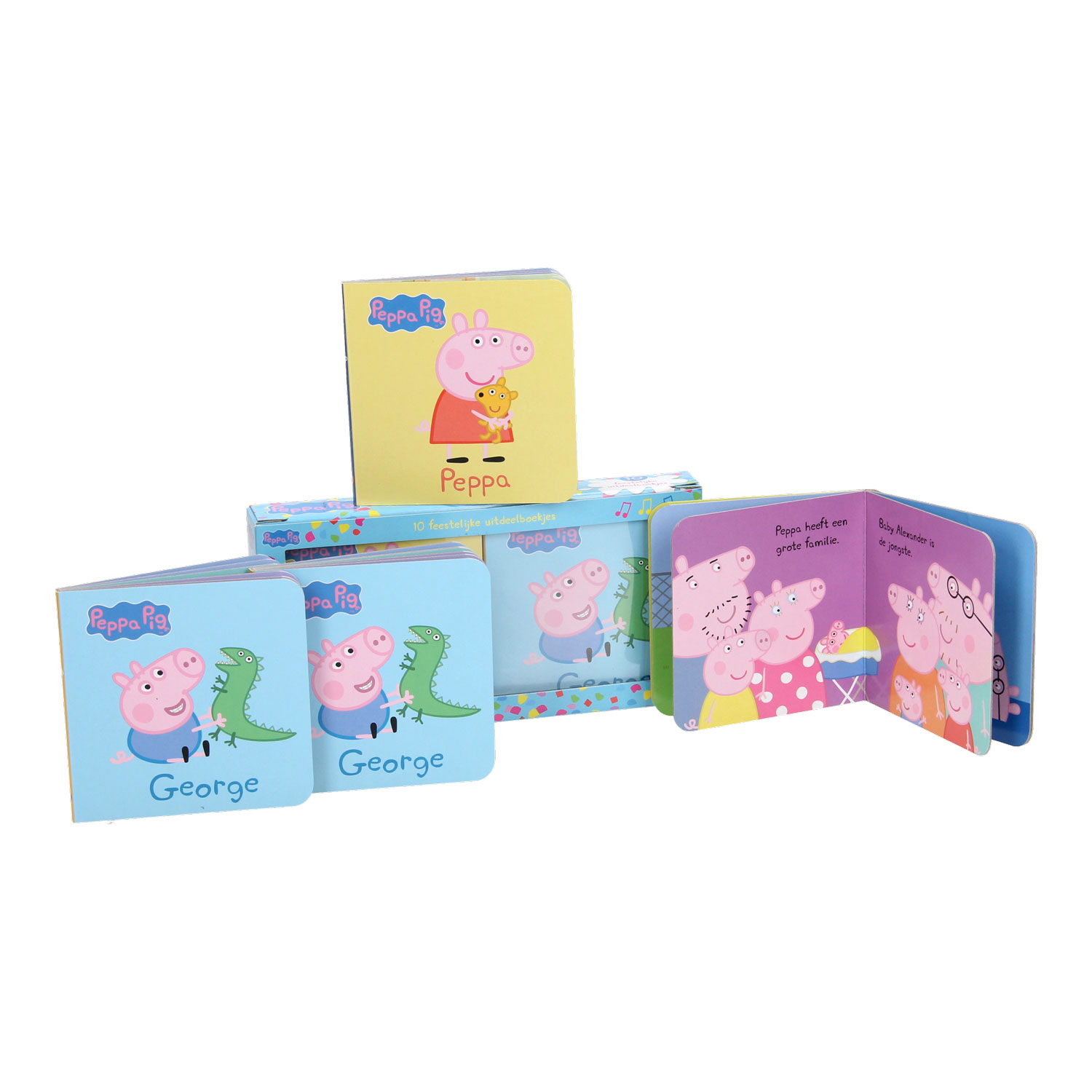 Peppa Pig Uitdeelboekjes, 10st.