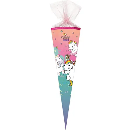 Nestler Schultüte Pummeleinhorn & Friends - Special 70cm rund