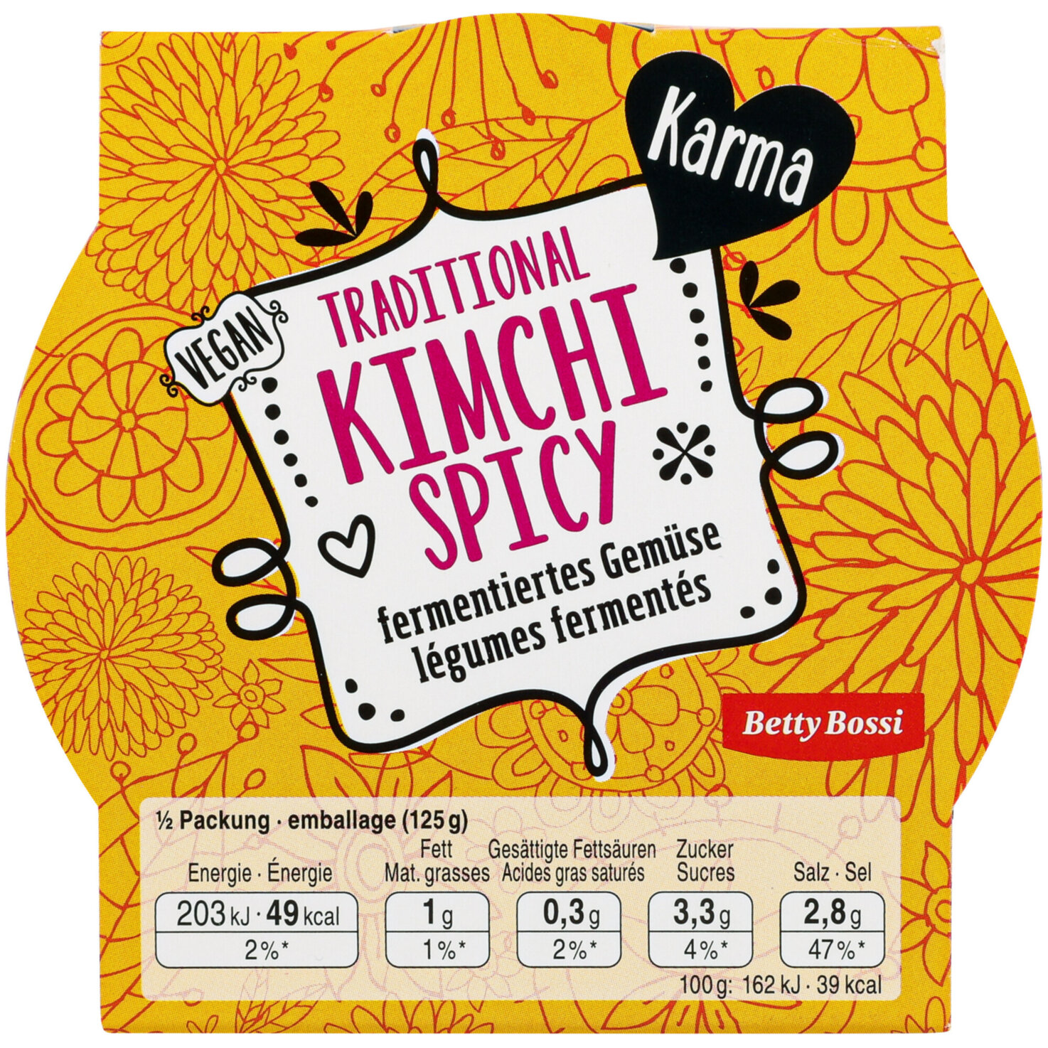 Karma traditional Kimchi spicy -