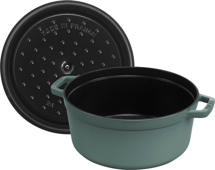Staub Cocotte 26 cm Eukalyptus Støbejern Eukalyptus