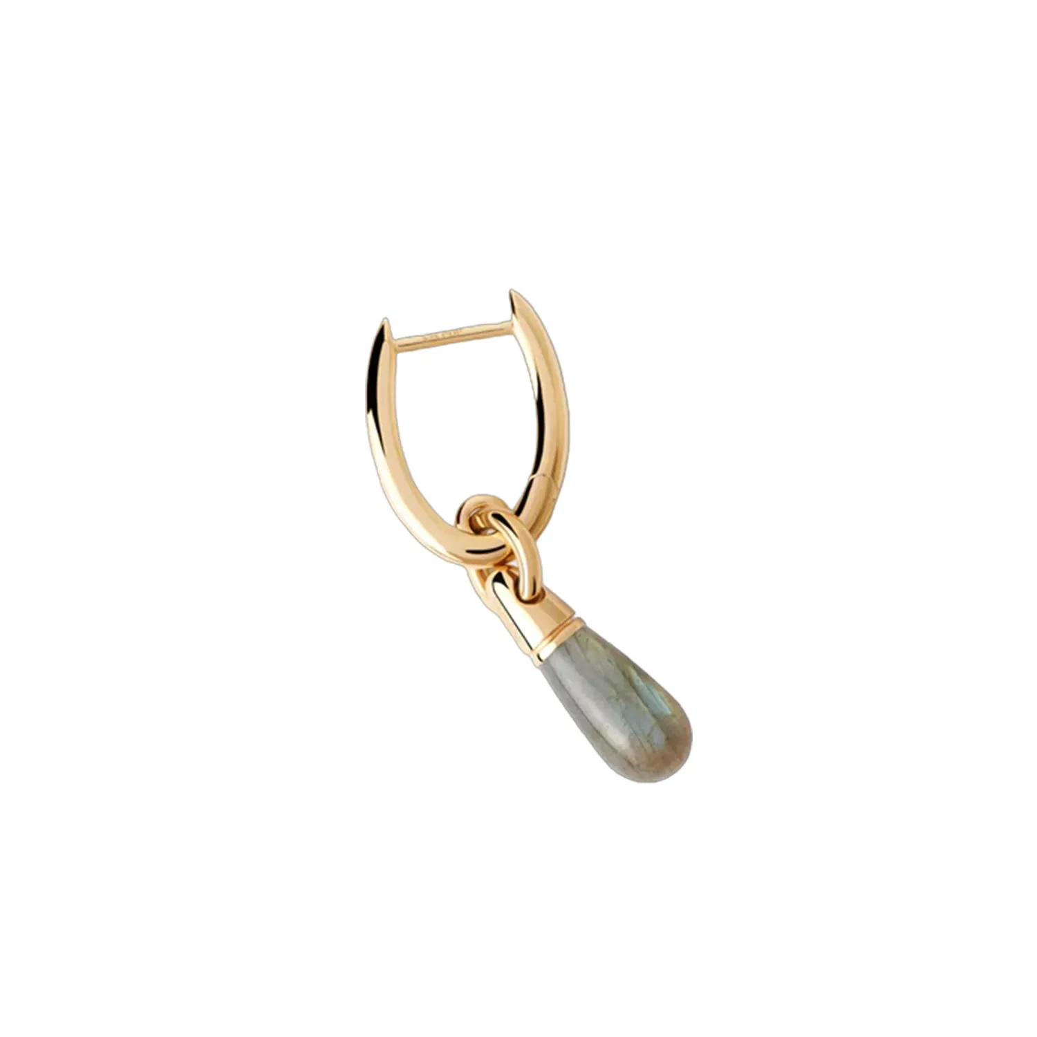 PDPAOLA Labradorite Jupiter Single Ørering Single 18 kt. Forgyldt Sølv PG01-096-U