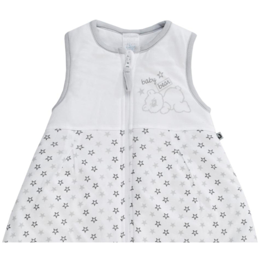 JACKY Schlafsack TENCEL weißgrau