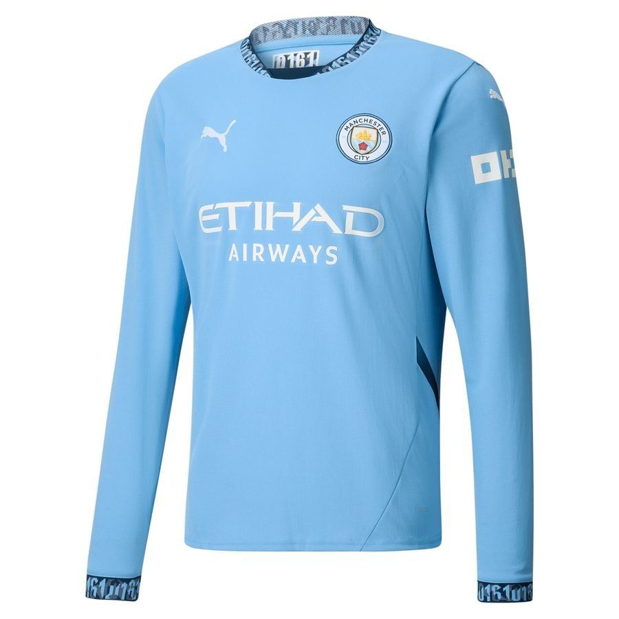 Manchester City Maillot Domicile 2024/25 Manches Longues