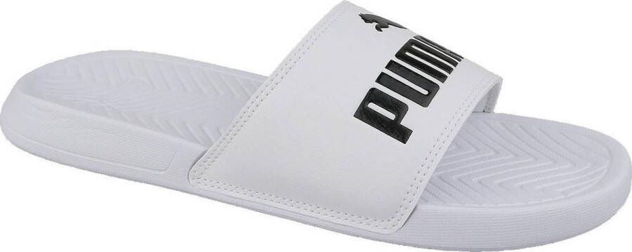 Puma Pop Cat Slippers en Sandalen White Synthetisch Foot Locker