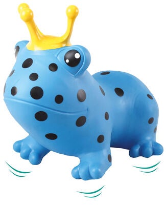Gerardo Toys Hoppedyr Frosk, Blå