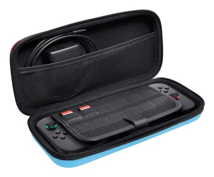 Trust 25761, Bæretaske, Nintendo Switch 2, Blå, Rød, Stødsikker, Nintendo, Switch 2