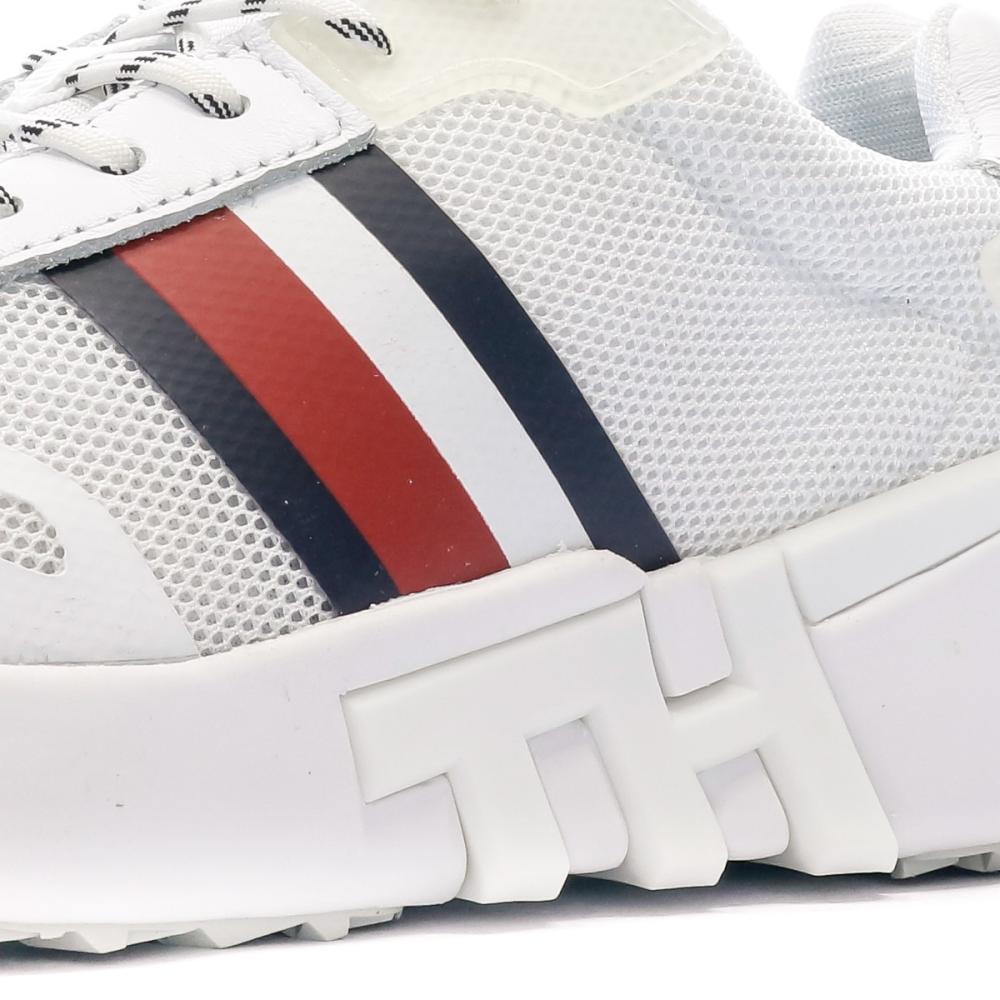 Tommy Hilfiger Baskets Blanches Femme Tommy Hilfiger Sporty