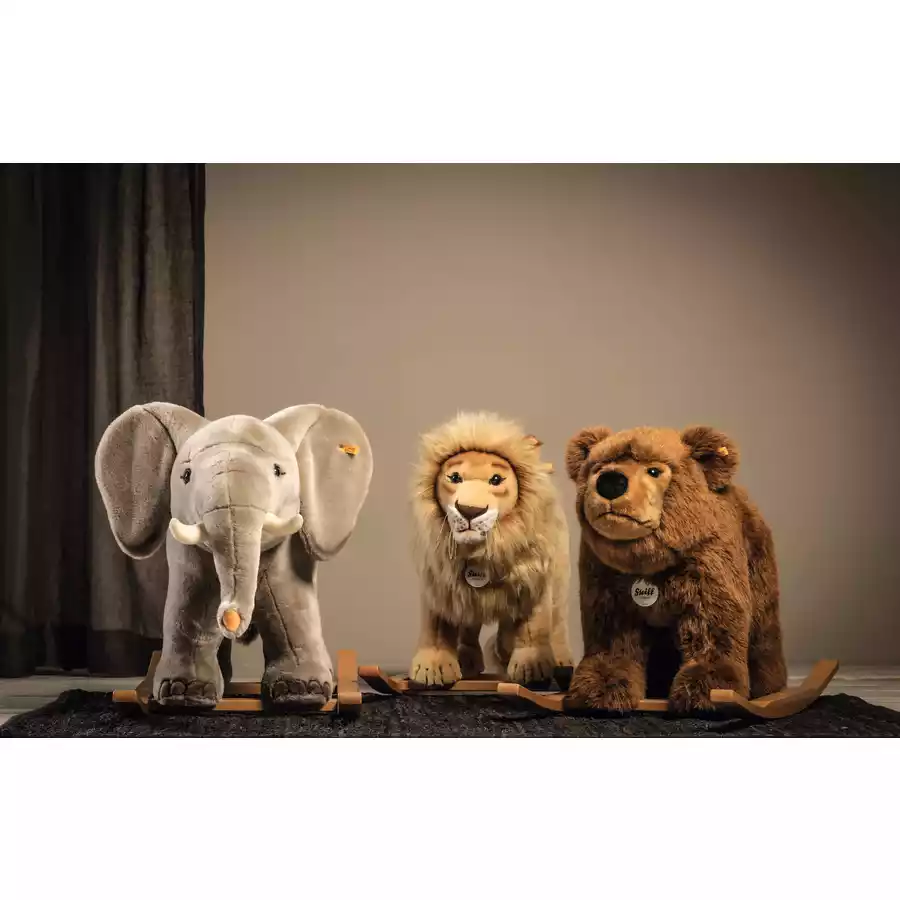 Steiff Schaukeltier Leo Löwe goldblond, 70 cm