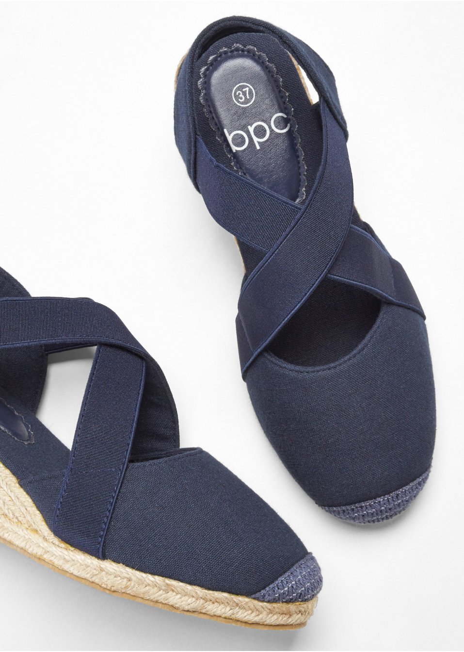 Sandalette compensée