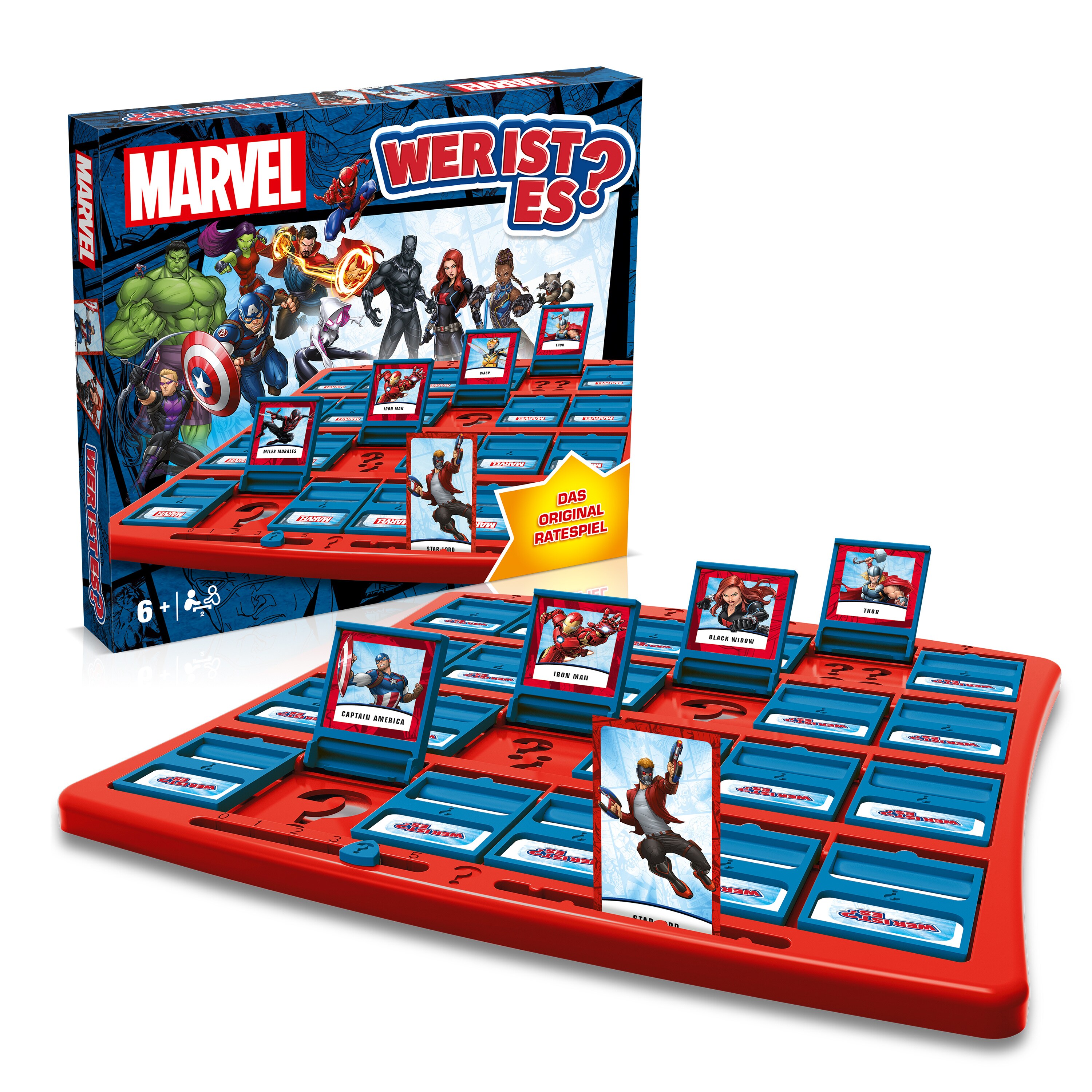 Wer ist es? - Marvel Kinder Spiel Gesellschaftsspiel Ratespiel