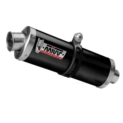 Silencieux Mivv OVAL INOX NOIR - Noir