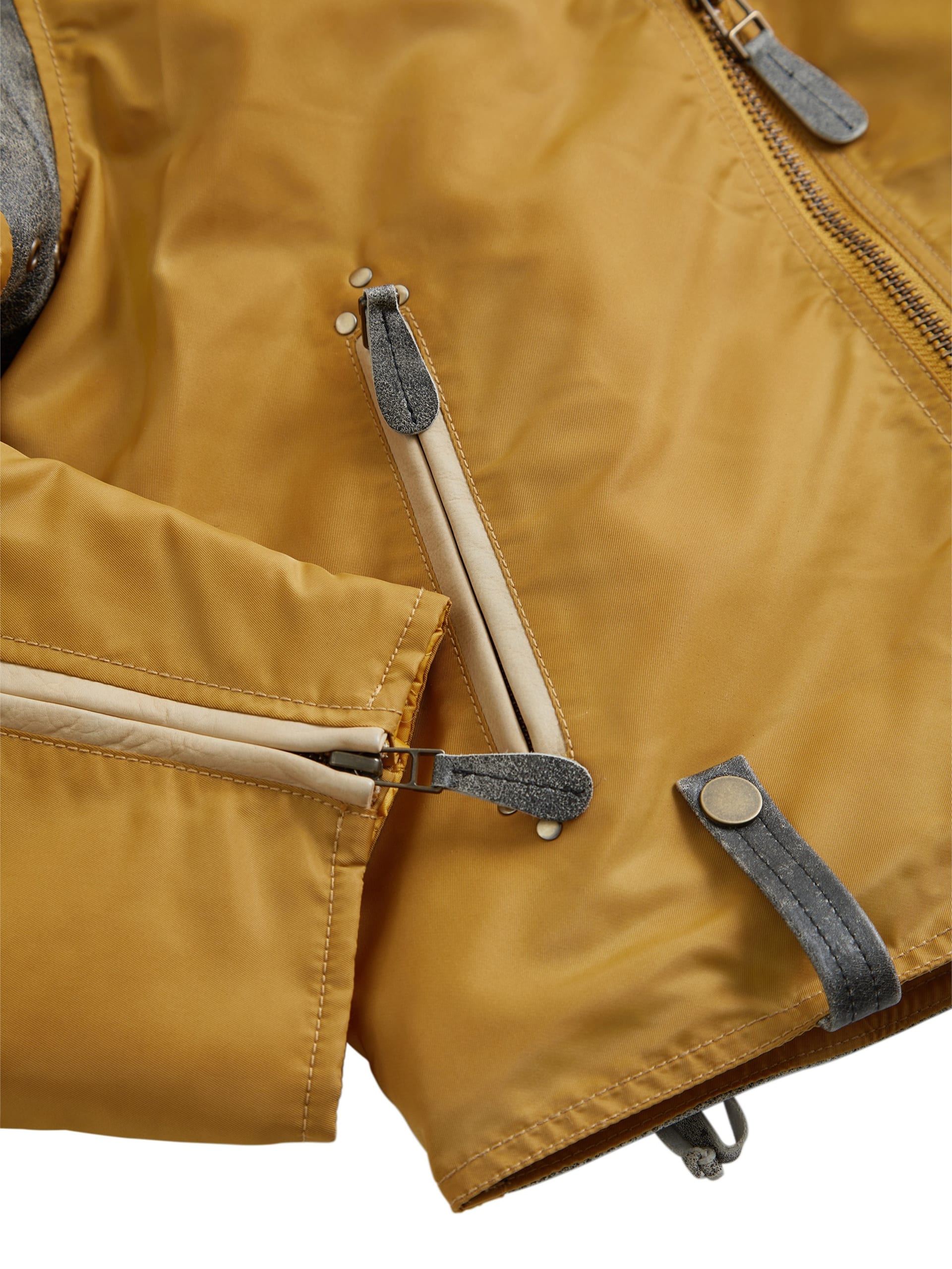 jaqueta de motoqueiro de nylon